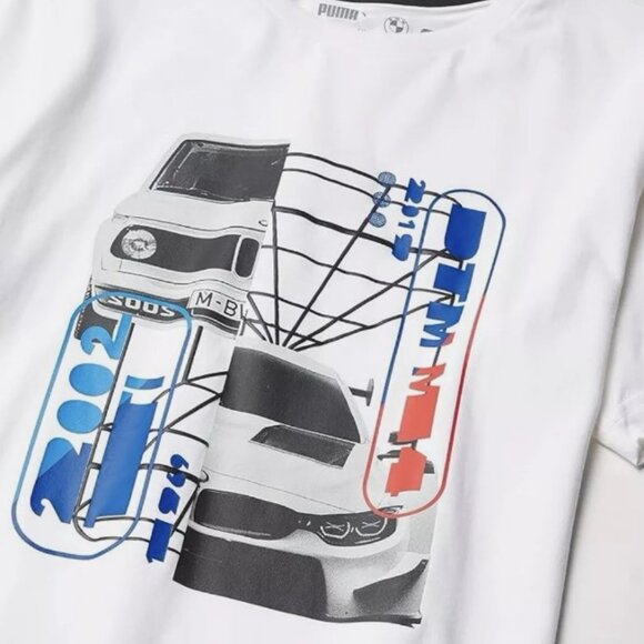 Puma Mens Standard BMW M Motorsport Graphic T Shirt Small - Picture 2 of 5